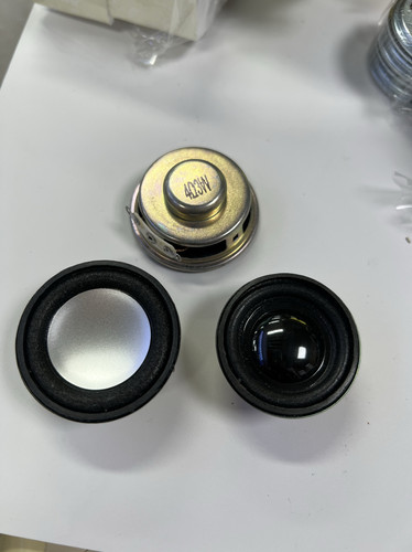 优质扬声器 3W 4R（3瓦4欧）喇叭 迷你功放专用橡皮胶边 40MM亮盆