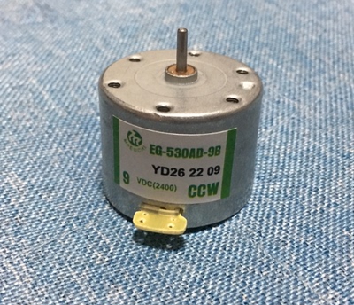 530 9V 微型电机 EG-530AD-9B/9F CCW/CW 9V 录音机电机