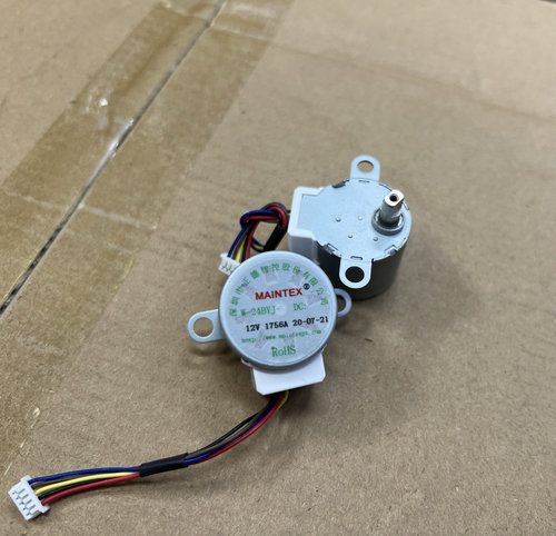 12V摆叶扫风马达MP24GA5/AA/BYJ48同步导风电机空调