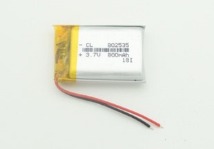 3.7v聚合物锂电池802535 GPS导航仪汽车行车记录仪适用可充电