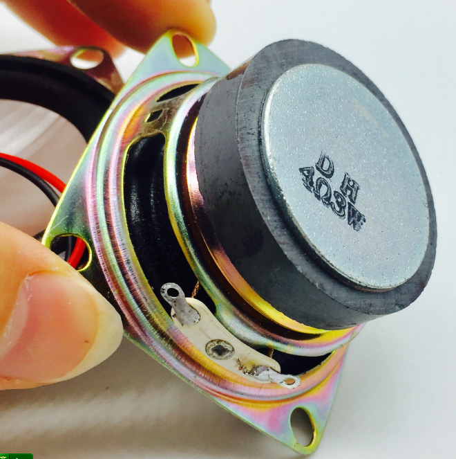 4欧3W喇叭 3W扬声器2寸4R3W喇叭 2寸喇叭 40磁全频小音箱52MM方形