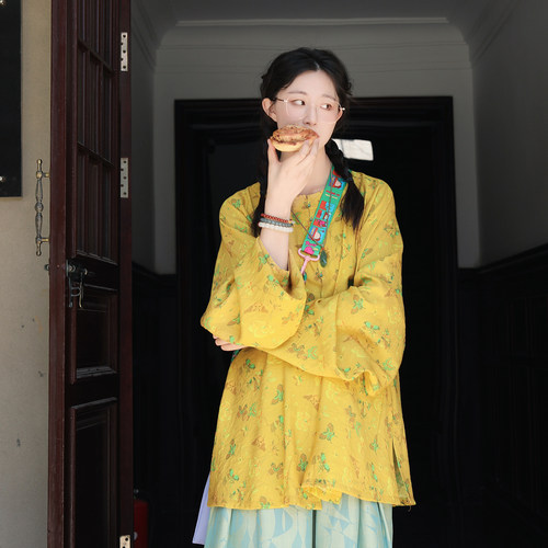 谜阿凰【晓梦迷蝶】明制汉服上衣