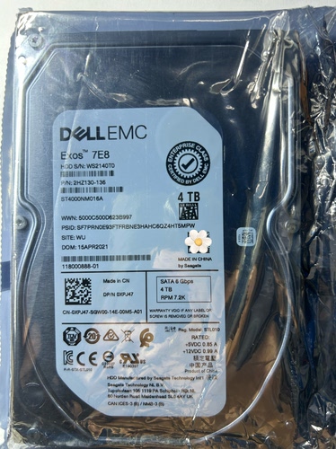 戴尔4T硬盘0XPJ47企业级SATA
