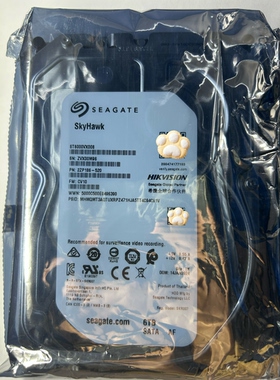 海康6T监控硬盘ST6000HKVS002 VX008海康威视6T B机械WD63HKVS-78