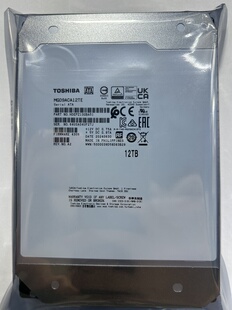 东芝12T硬盘MG07ACA12TE企业级监控硬盘12Tb氦气盘SATA台式 机硬盘
