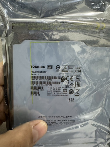 MG09ACA16TE机械硬盘东芝16T