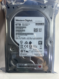 西数6T硬盘企业级HUS726T6TALE600 HC310机械监控硬盘华为6T SATA