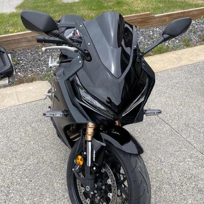 适用于本田CBR650R19-26摩托车改装前风挡挡风玻璃挡风镜