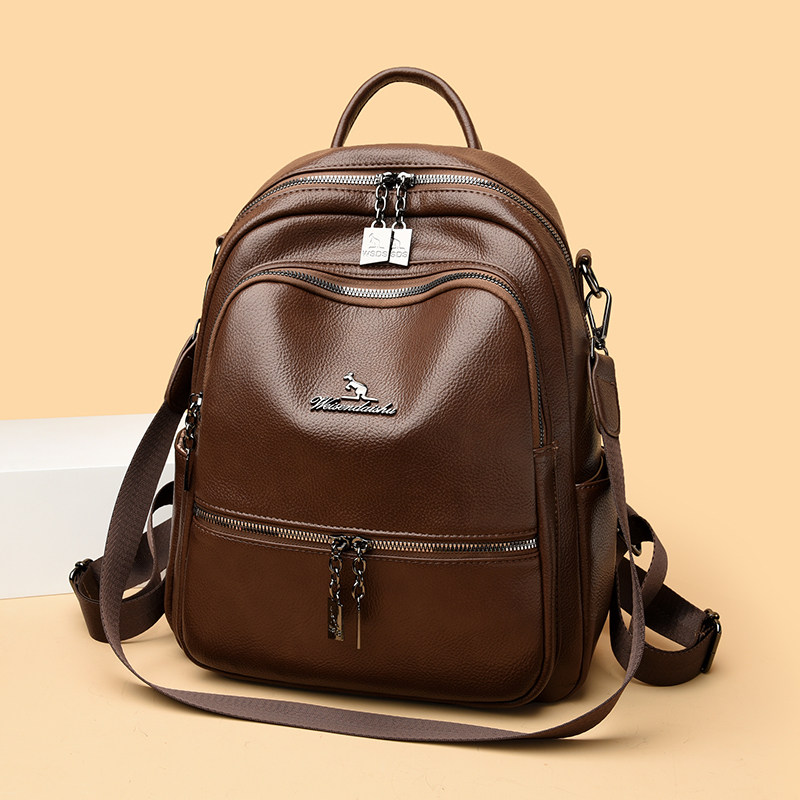 真皮女包2026新款大容量中年妈妈双肩包牛皮单肩手提背包复古书包,箱包皮具/热销女包/男包,通用款女包,淘宝优惠券,粉丝福利购,淘宝优惠卷