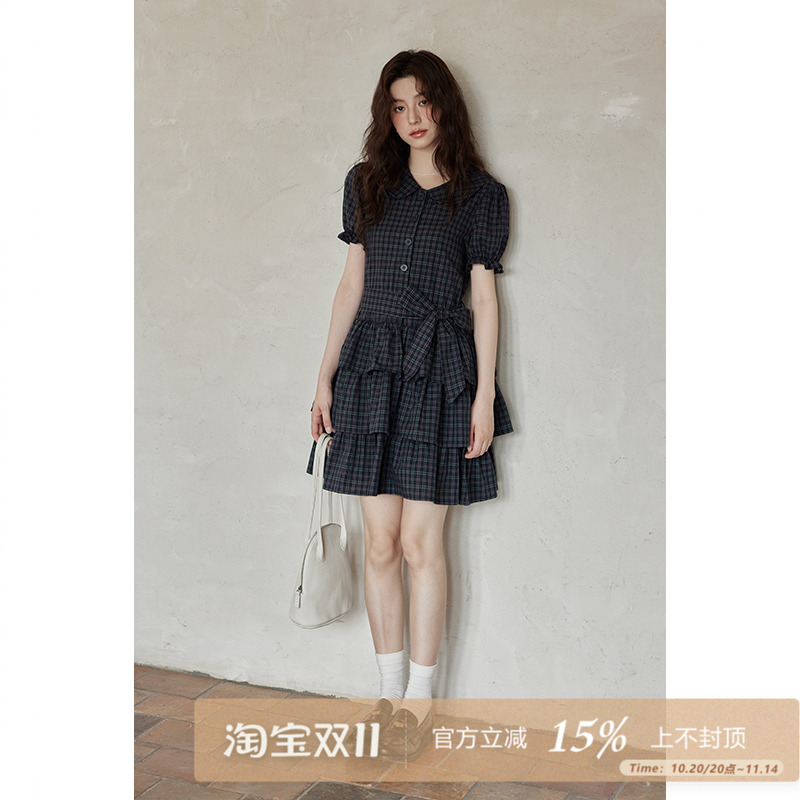 设计感小众小个子裙子