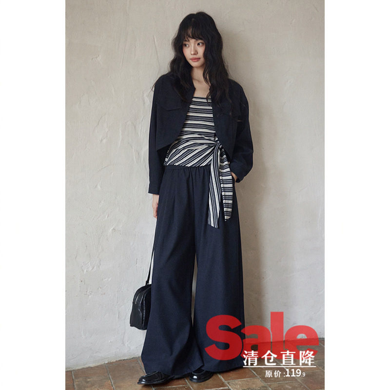 【清仓秒杀】秋韩系气质小个子高级小众别致外套吊带裤子三件套女,女装/女士精品,时尚套装,淘宝优惠券,粉丝福利购,淘宝优惠卷