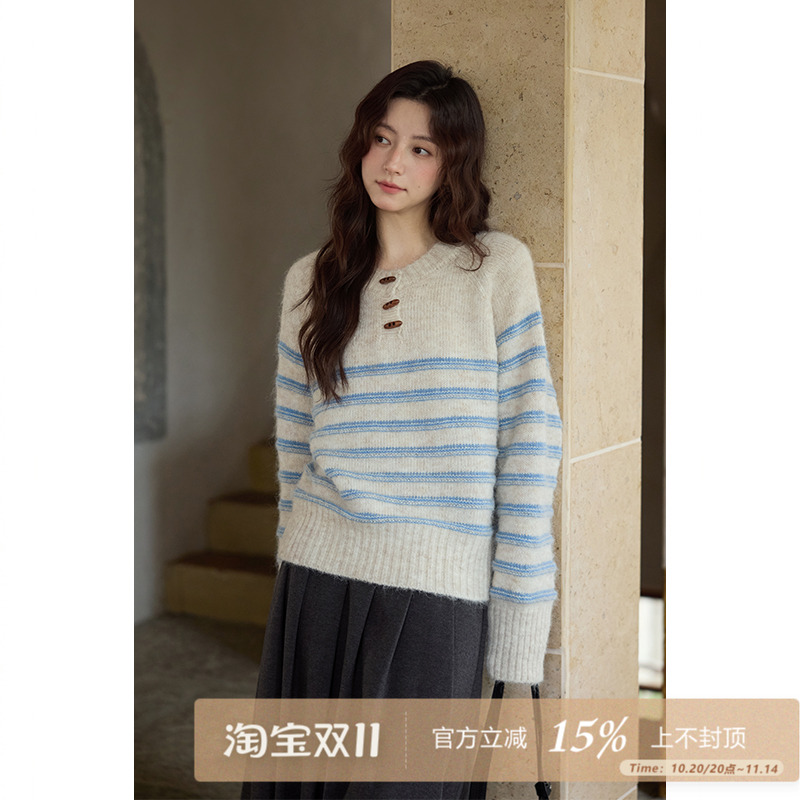 设计感小众小个子毛衣