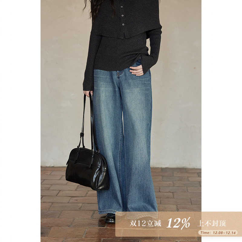 设计感小众小个子裤子