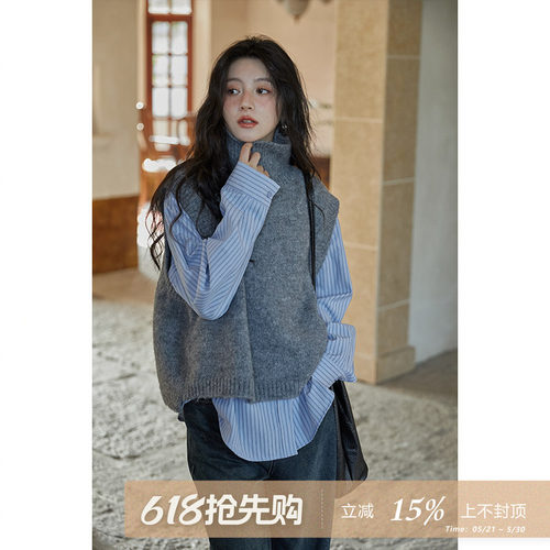 设计感小众小个子马甲