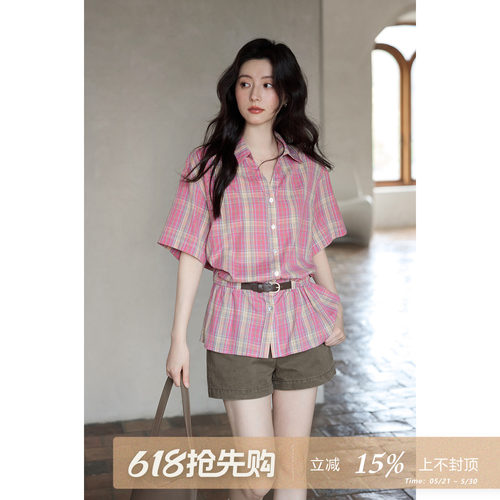 设计感小个子小众衬衫