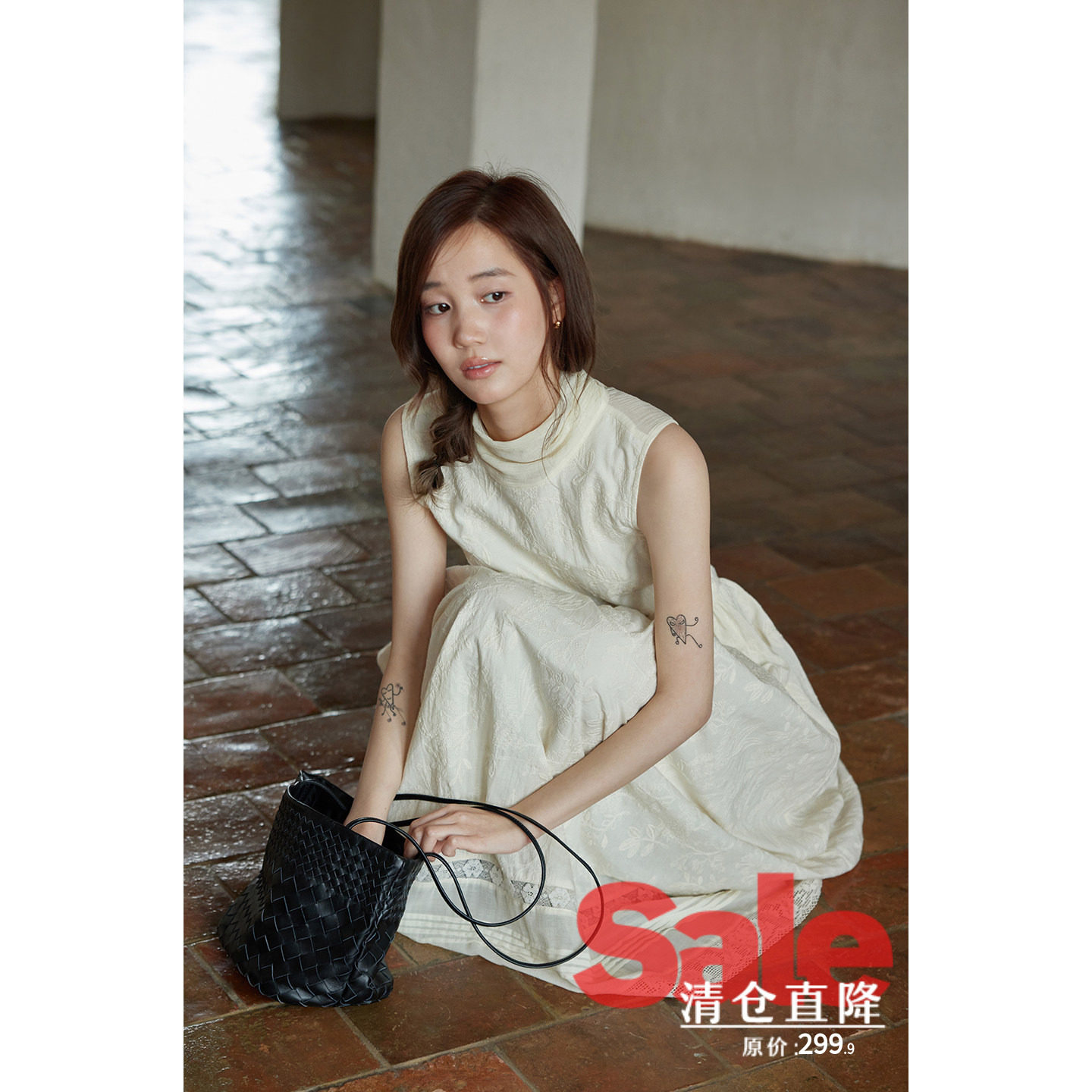 设计感小众小个子连衣裙图片