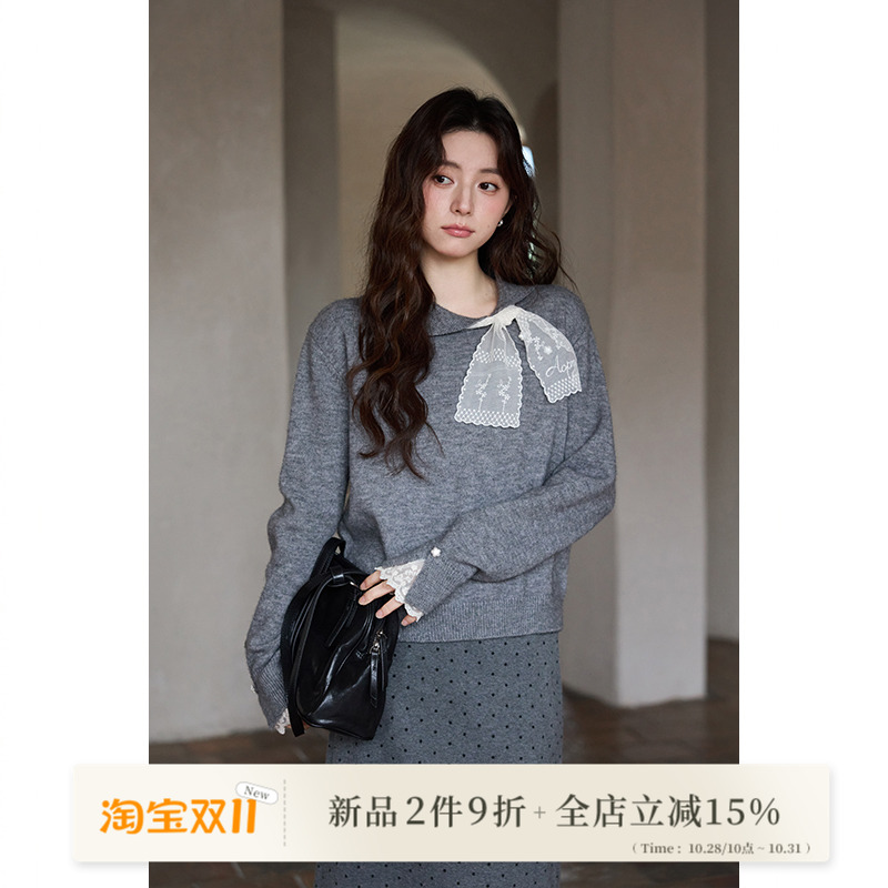 设计感小众小个子毛衣