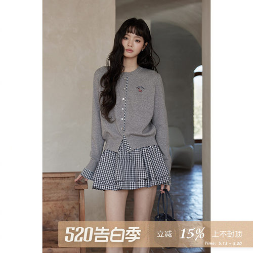 设计感小众小个子毛织