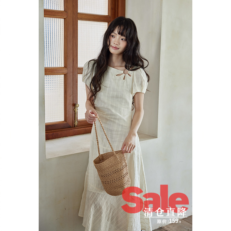 设计感小众小个子连衣裙