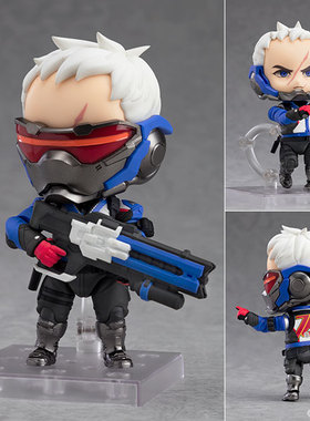 樱色漫社 GSC 粘土人 976 守望先锋 OW 士兵:76 经典皮肤 现货