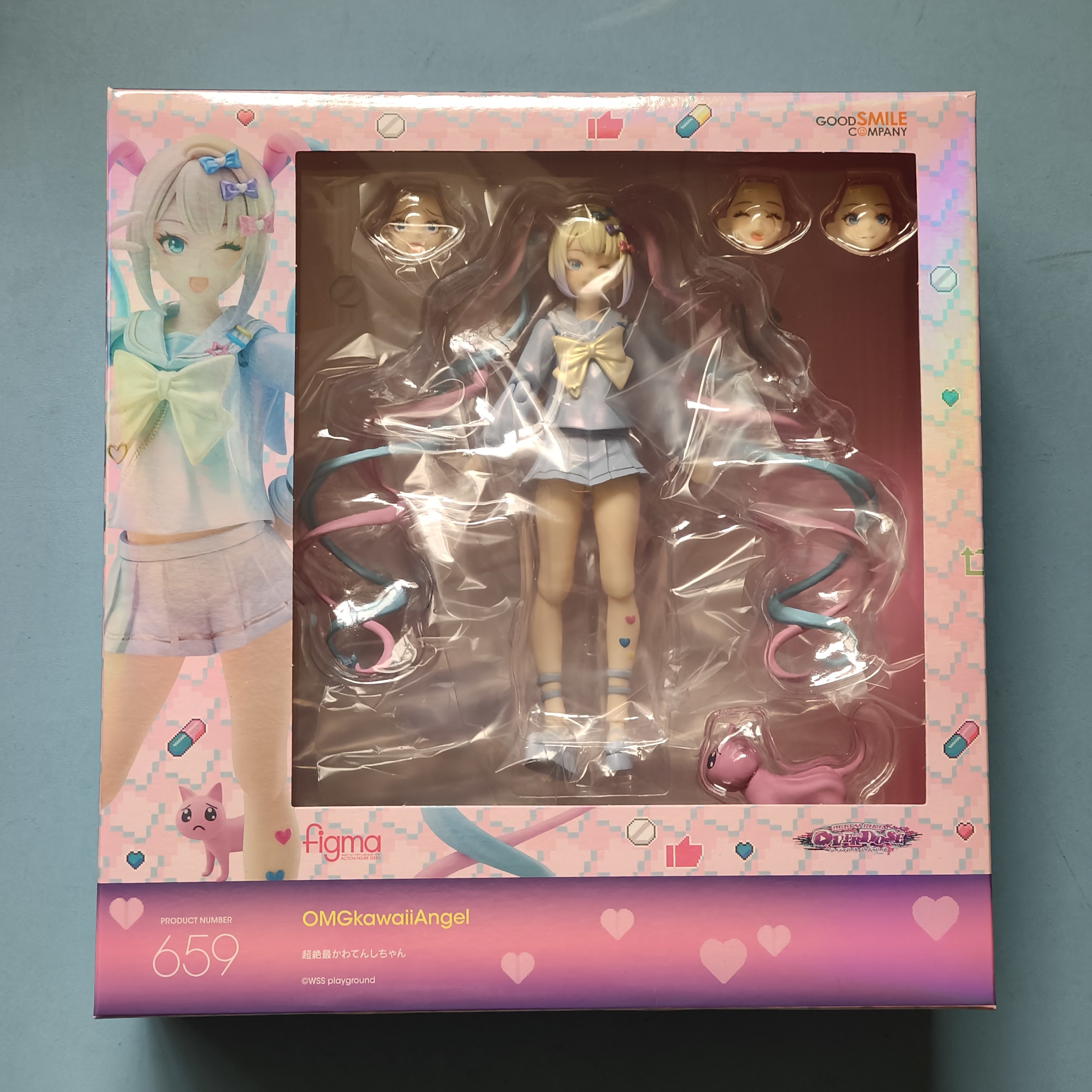 樱色漫社 MF figma 659  超绝最可爱天使酱 糖糖  可动手办现货
