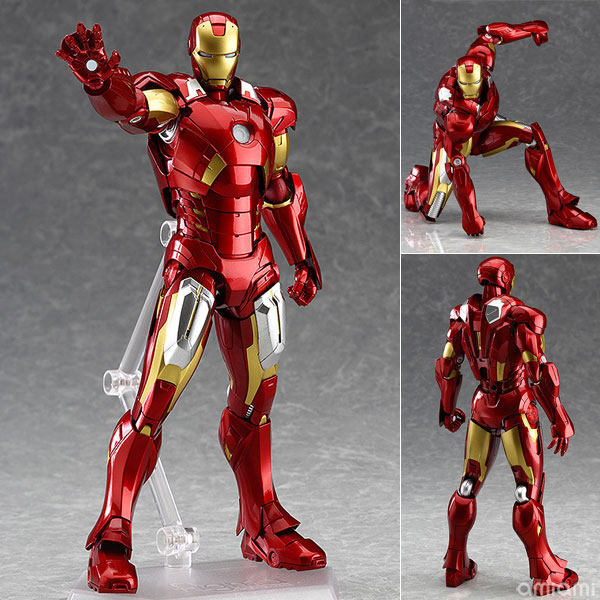 樱色漫社 MF figma 217 复仇者联盟 钢铁侠 mk7 日版 通常 现货