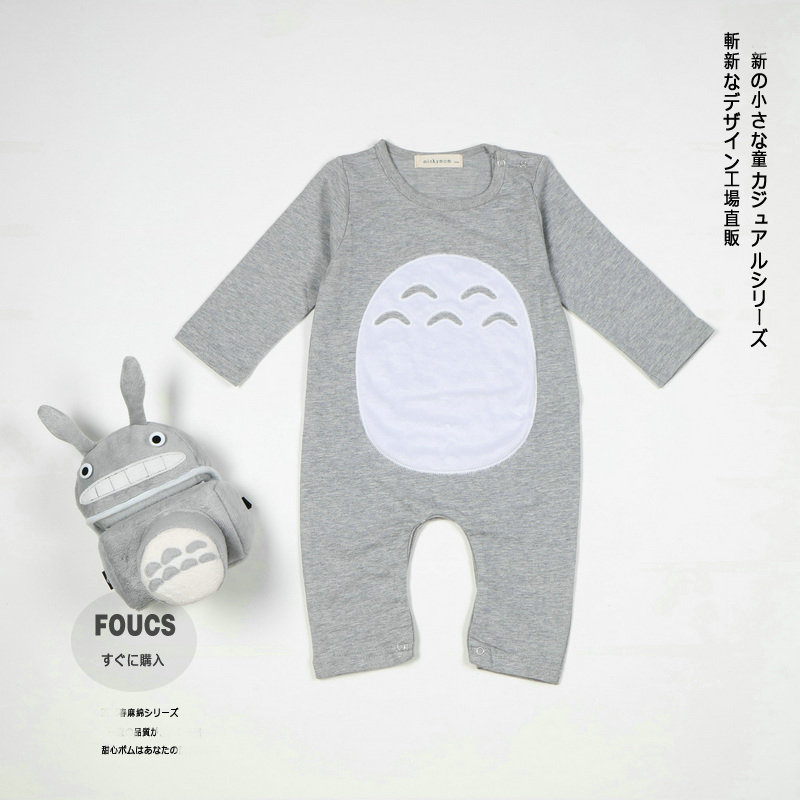 新生儿连体大码哈衣春秋款爬行服