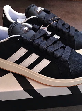 「面包鞋」GRAND COURT BASE 00s休闲低帮板鞋男女adidas阿迪达斯