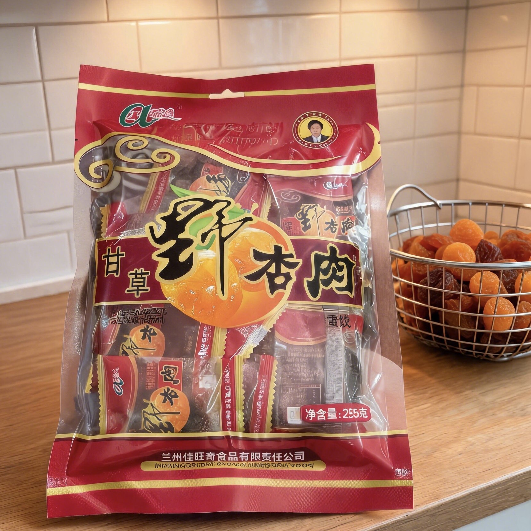 佳旺奇希澳野杏肉甘草杏肉甘草野杏仁/杏干