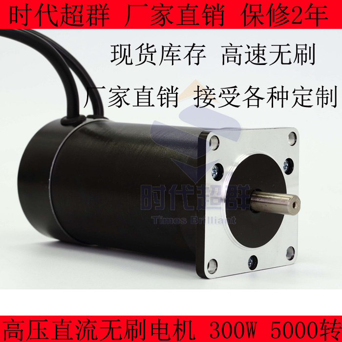 高压无刷电机300W5000转直流
