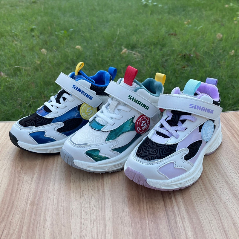 斯乃纳保暖休闲儿童运动棉鞋