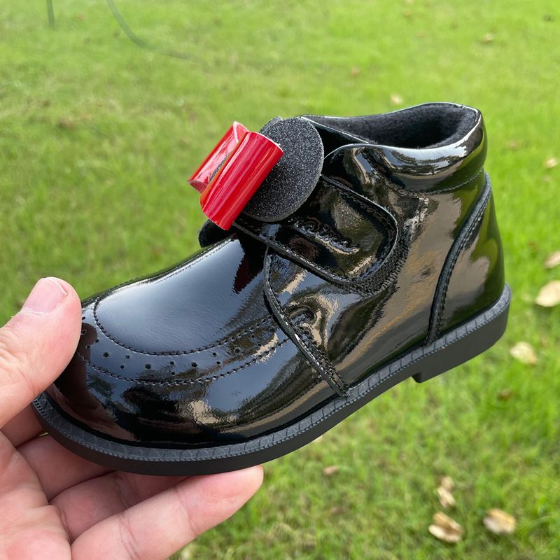 斯乃纳学稳步鞋保暖1-4岁蝴蝶结