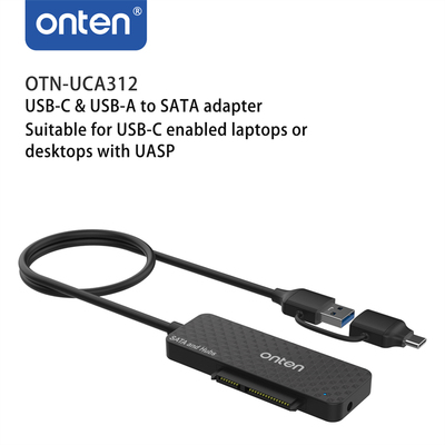 USB3.0 Type-C转SATA适配器连接线电脑2.5英寸硬盘HDD SSD易驱线