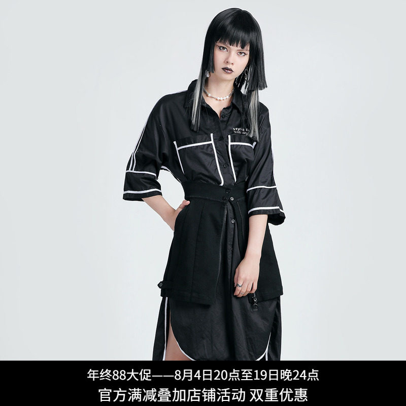 Lapargay2025夏上新个性衬衫