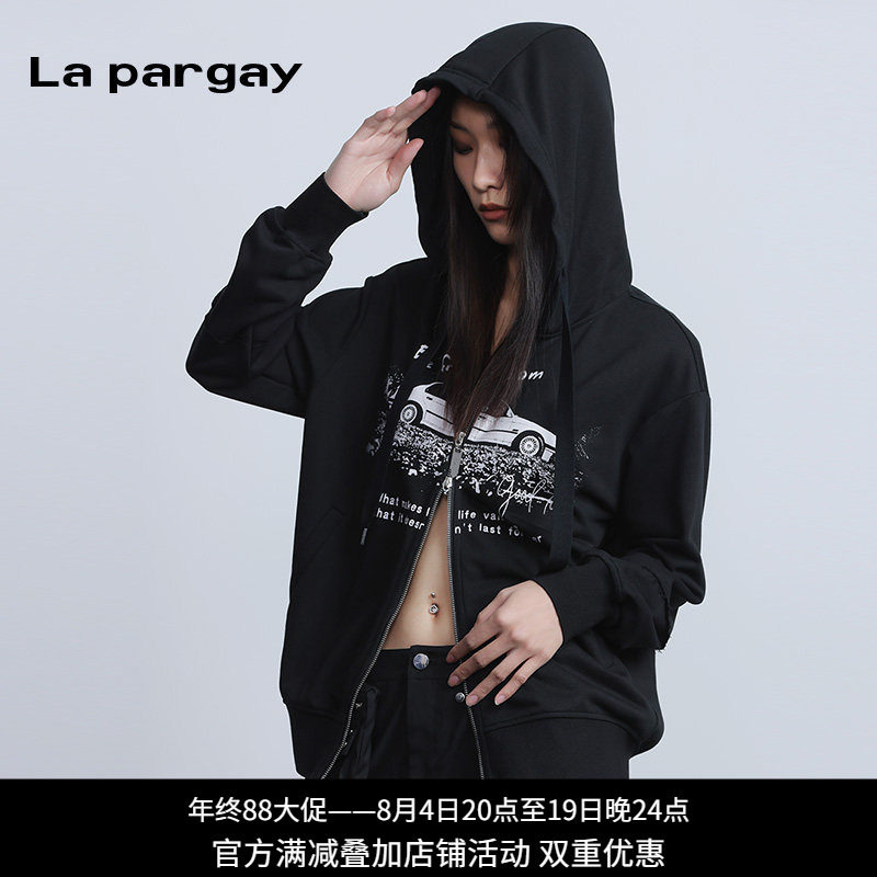 lapargay宽松街头卫衣