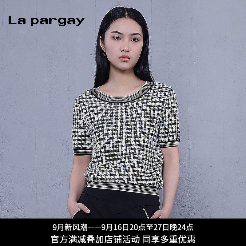 lapargay圆领套头针织衫