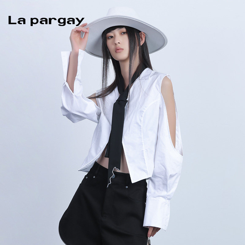 lapargay街头长袖衬衫