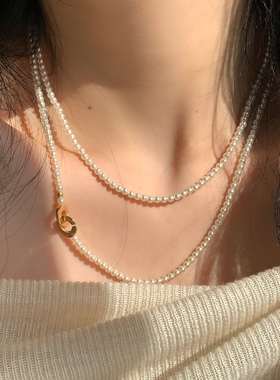 KOKOCYNTHIAN种戴法小米珠毛衣链