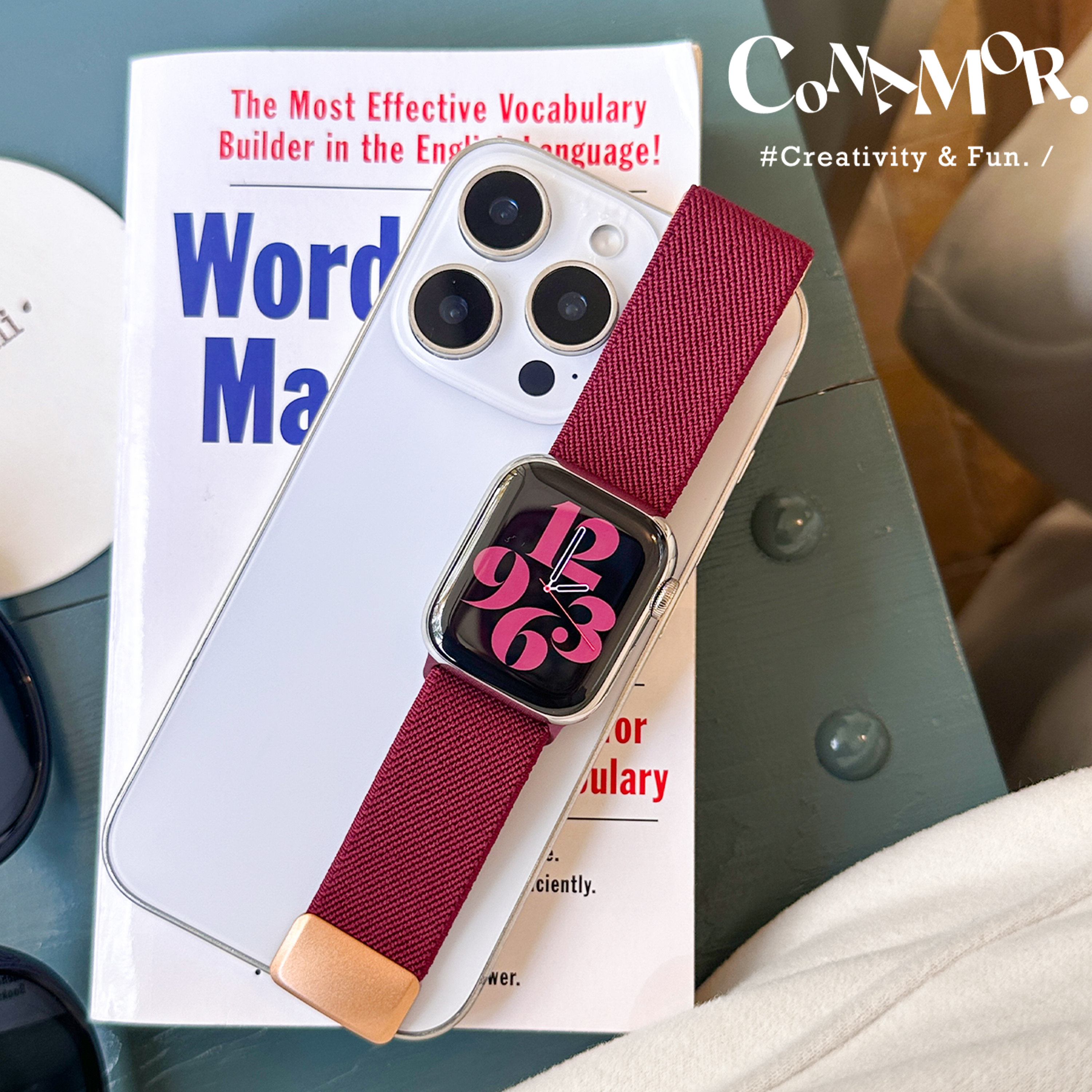 CA.定制新色！尼龙磁吸表带！