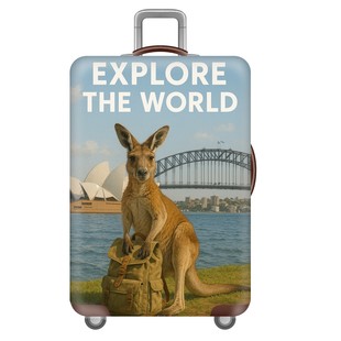 动物旅行147袋鼠弹力箱套拉杆箱旅行旅游登机行李皮箱保护罩防尘