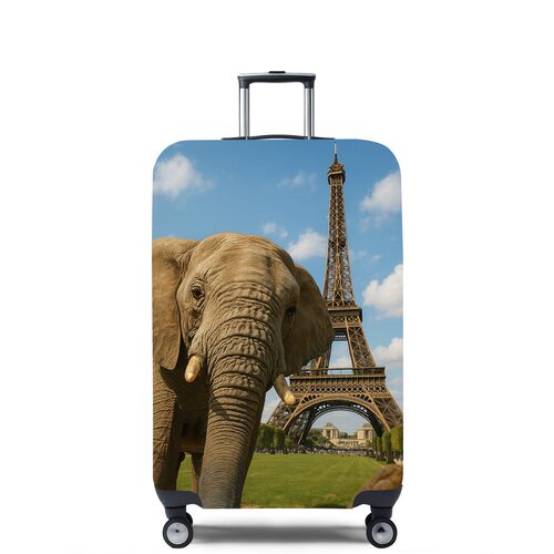 动物旅行122大象弹力箱套拉杆箱旅行旅游登机行李皮箱保护罩耐磨