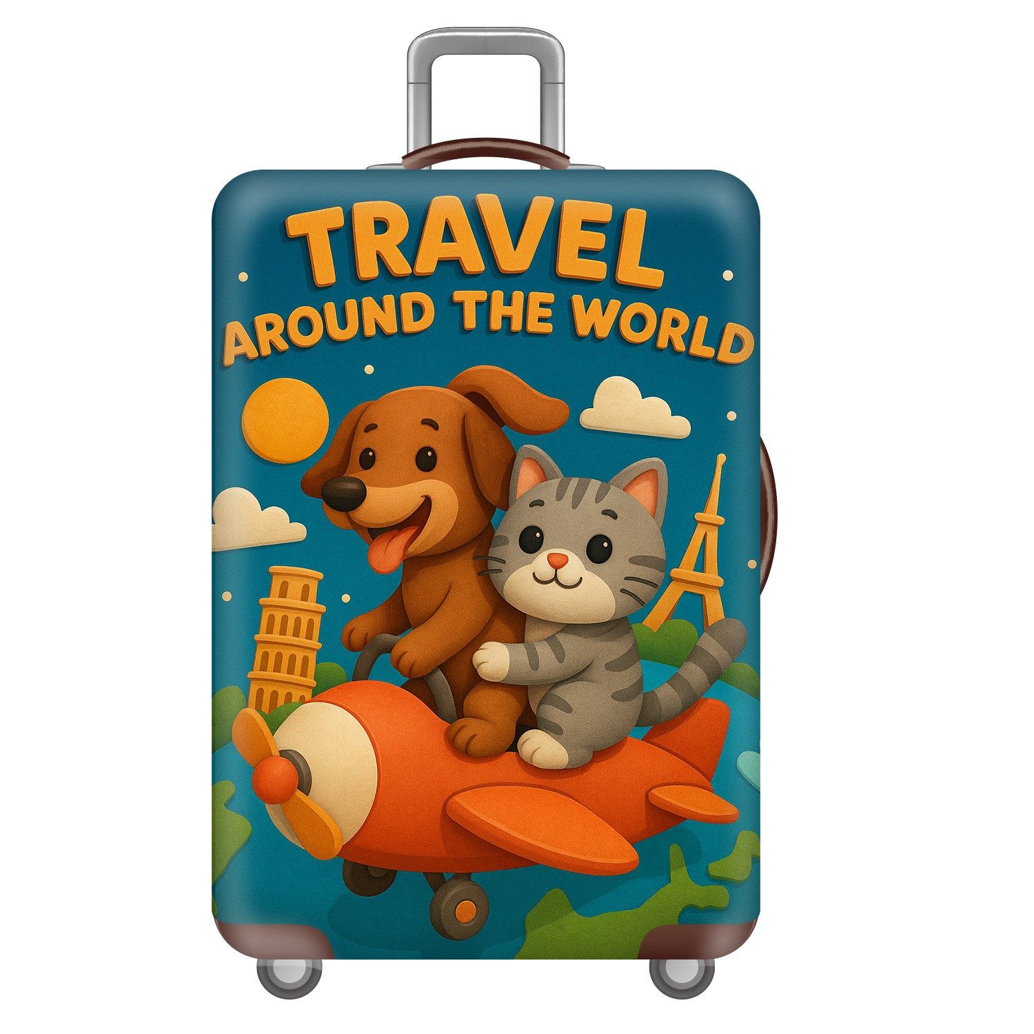 动物旅行138狗狗猫咪弹力箱套拉杆箱旅行旅游登机行李皮箱保护罩,箱包皮具/热销女包/男包,旅行箱配件,淘宝优惠券,粉丝福利购,淘宝优惠卷