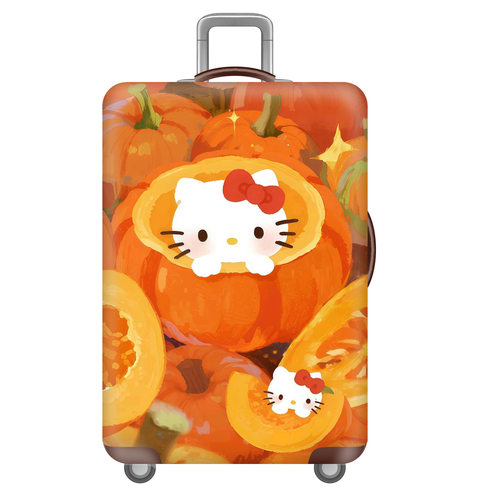 KTH25猫咪弹力箱套拉杆箱旅行旅游登机行李皮箱保护罩防尘袋
