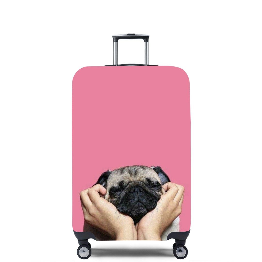 动物Z79巴哥弹力箱套拉杆箱旅行旅游登机行李皮箱保护罩防尘袋子,箱包皮具/热销女包/男包,旅行箱配件,淘宝优惠券,粉丝福利购,淘宝优惠卷