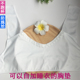 自缝睡衣胸垫布内衬睡裙加胸垫免穿内衣自带防凸点加工家居服花边