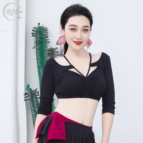 迷迭舞肚皮舞上衣新款