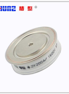 正品椿整 ZK200A/300A 半凸型平板式普通晶闸管 3CT ZK400A可控硅