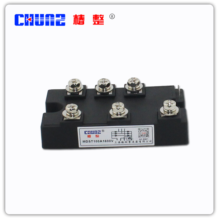 MDST100A- 1600V 全波整流可控 MDST100A-16晶闸管整流管混合模块