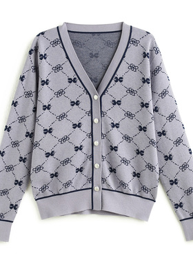 PALUOPO/帕罗含绵羊毛女开衫ET23189Y-A