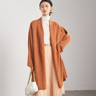 PALUOPO/帕罗山羊绒开衫大衣ET21200R-B